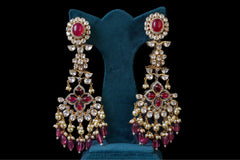 Royal Ruby Kundan Bridal Choker Set