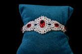 Royal Ruby & Diamond Crown Bracelet