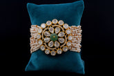 Silver Kundan Pearl Bracelet