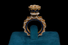 Royal Polki Diamond Statement Ring