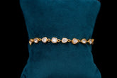 Classic Polki Diamond Chain Bracelet