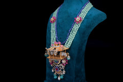Royal Gajmukhi Necklace Set