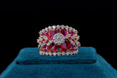Royal Ruby & Diamond Statement Ring