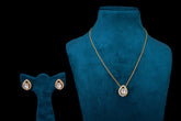 Luxe Polki Pendant Set