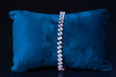 Elegant Baguette Diamond Tennis Bracelet