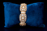 Classic Polki Diamond Statement Bracelet