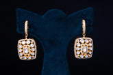 Classic Polki Diamond Drop Earrings