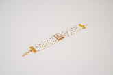 Elegant Multi-Strand Pearl Kundan Bracelet