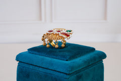 Royal Heritage Kundan Statement Ring