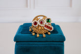 Royal Heritage Kundan Statement Ring