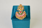 Traditional Kundan Polki Statement Ring