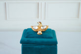Golden Bird-Inspired Ring