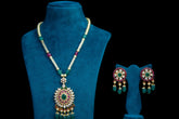 Panna Ruby Radiance Necklace Set