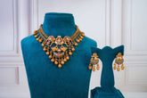 Antique Temple Kundan Necklace Set
