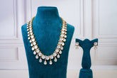 Classic Polki Drop Necklace Set