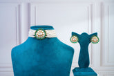Emerald Polki Choker Set