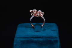 Petals of Sparkle Ring