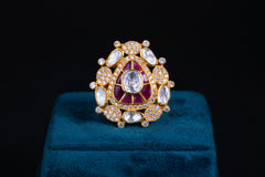 Golden Veil Ring