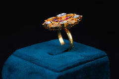 Golden Veil Ring