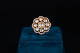 Classic Polki Floral Ring