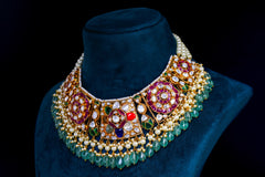 Celestial Navratna Polki Set