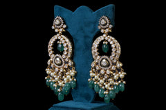 Kundan Chandbali Earrings