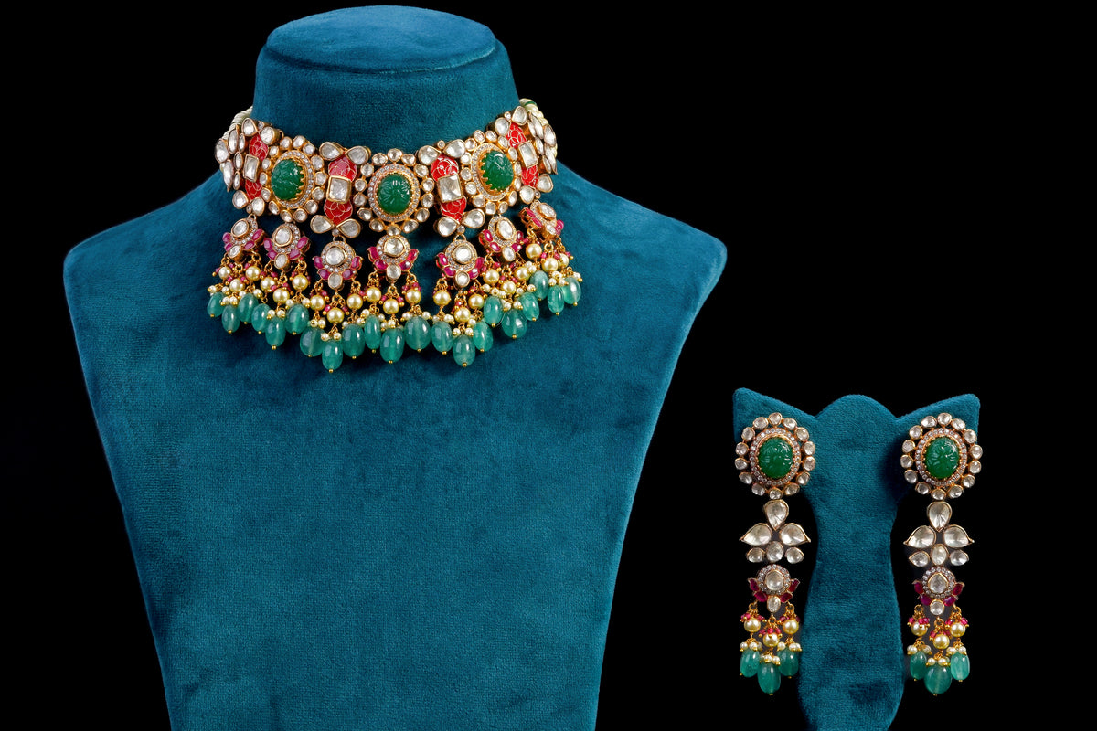 Royal Kundan Choker Set