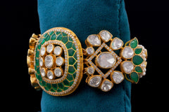 Polki Diamond Statement Bracelet