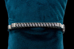 Elegant Diamond Line Bracelet