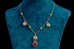 Delicate Kundan Necklace