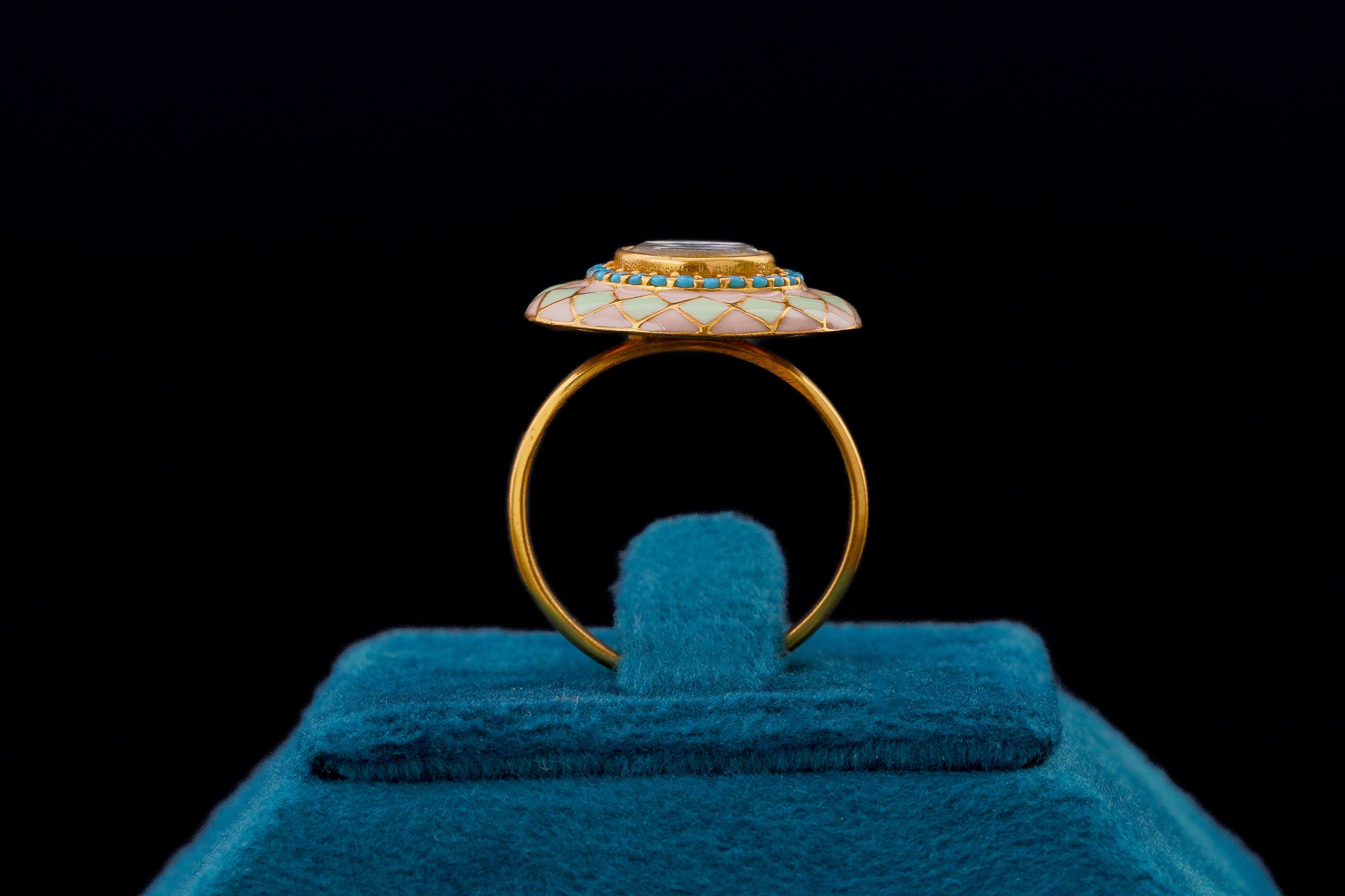 Radiant Mina Kundan Ring