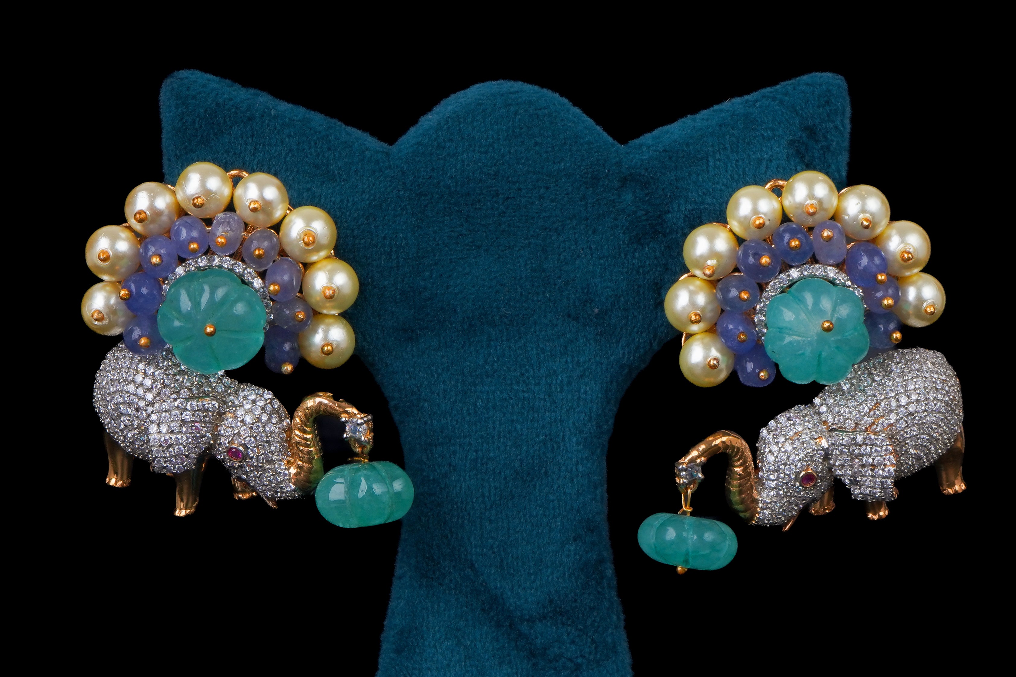 Royal Gajmukhi Necklace Set