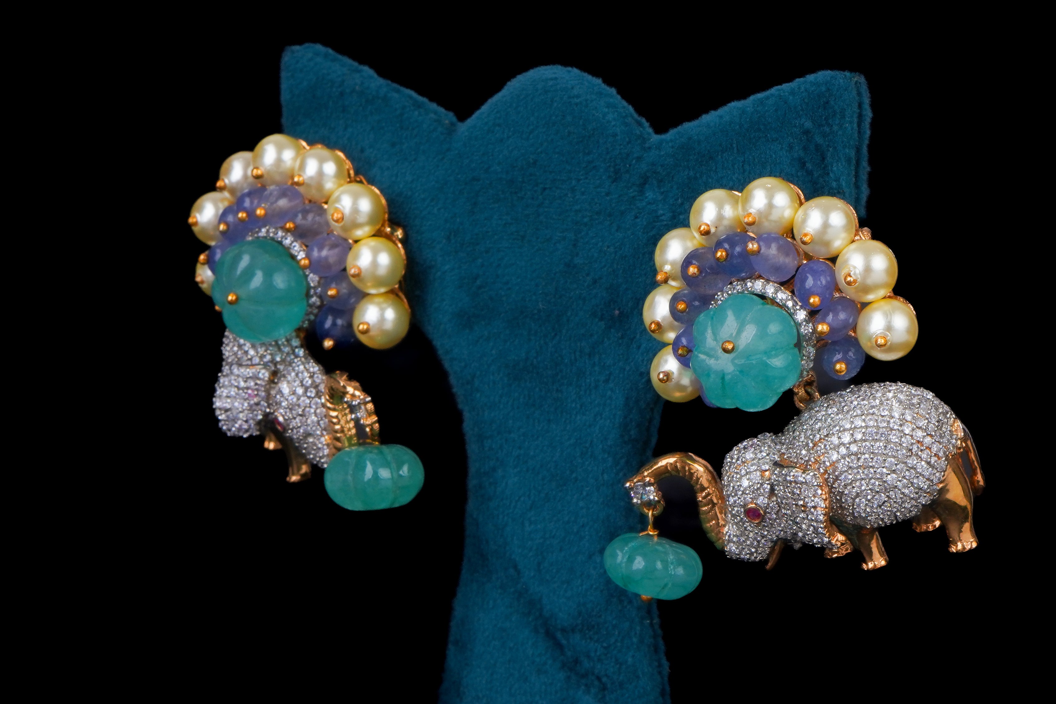 Royal Gajmukhi Necklace Set