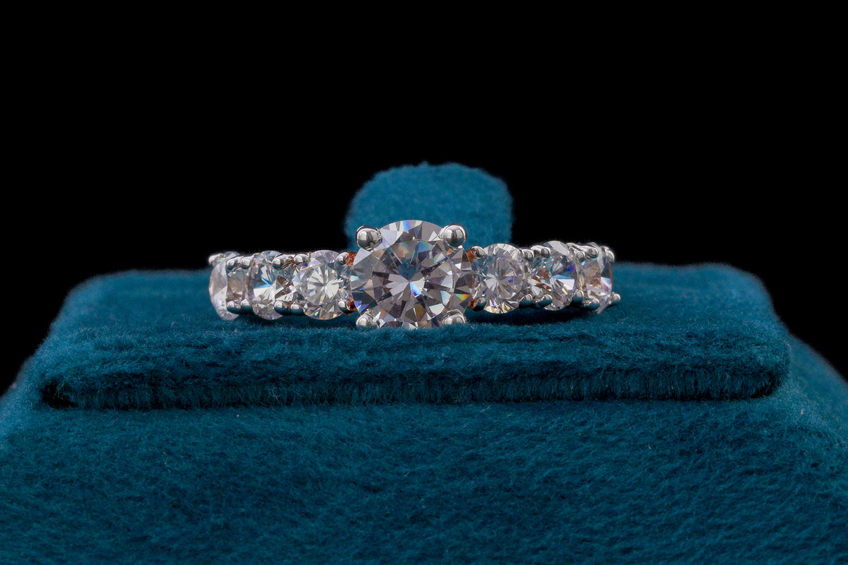 Rose Gold Diamond Eternity Ring