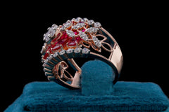 Royal Ruby & Diamond Statement Ring