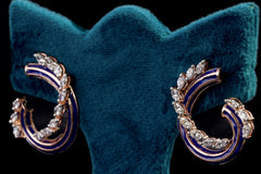 Diamond Sky Elegance Silver Earrings