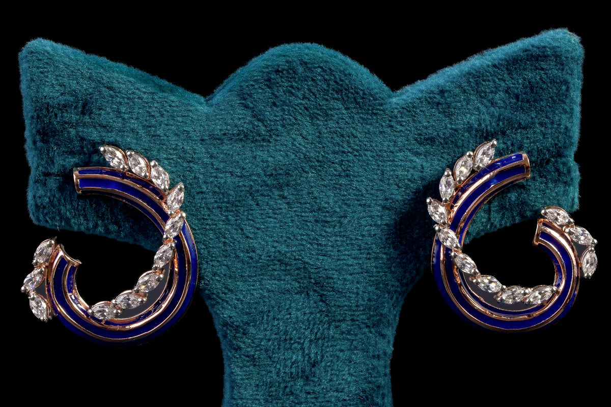 Diamond Sky Elegance Silver Earrings