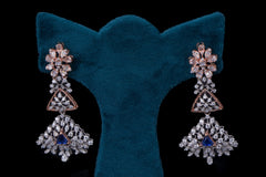 Luxury Diamond Statement Necklace Set