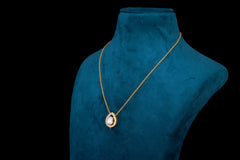 Luxe Polki Pendant Set