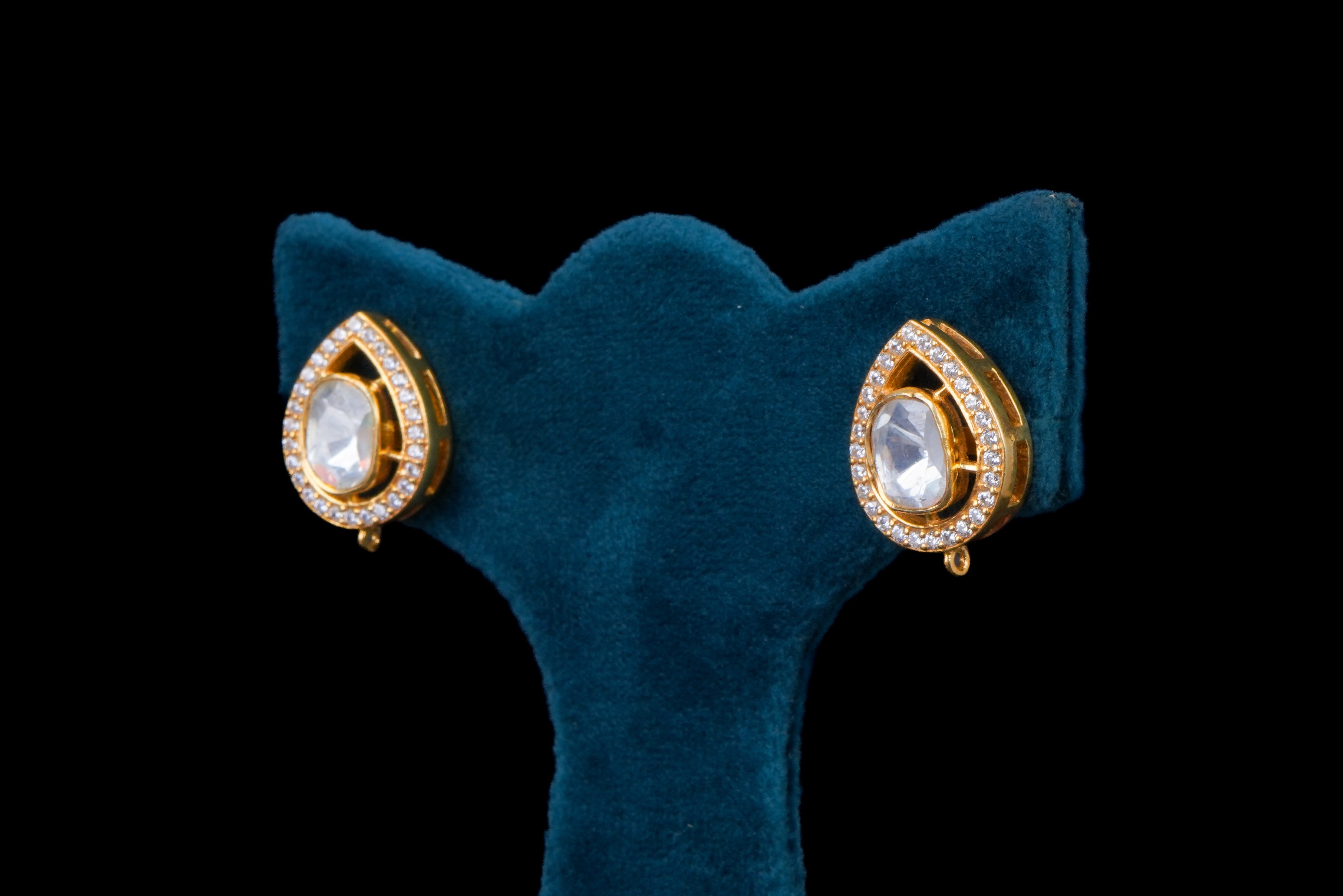 Luxe Polki Pendant Set