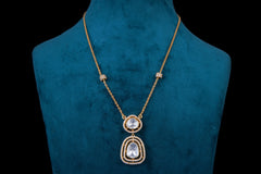 Diamond Dazzle Polki Necklace Set