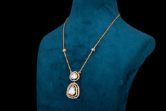 Diamond Dazzle Polki Necklace Set