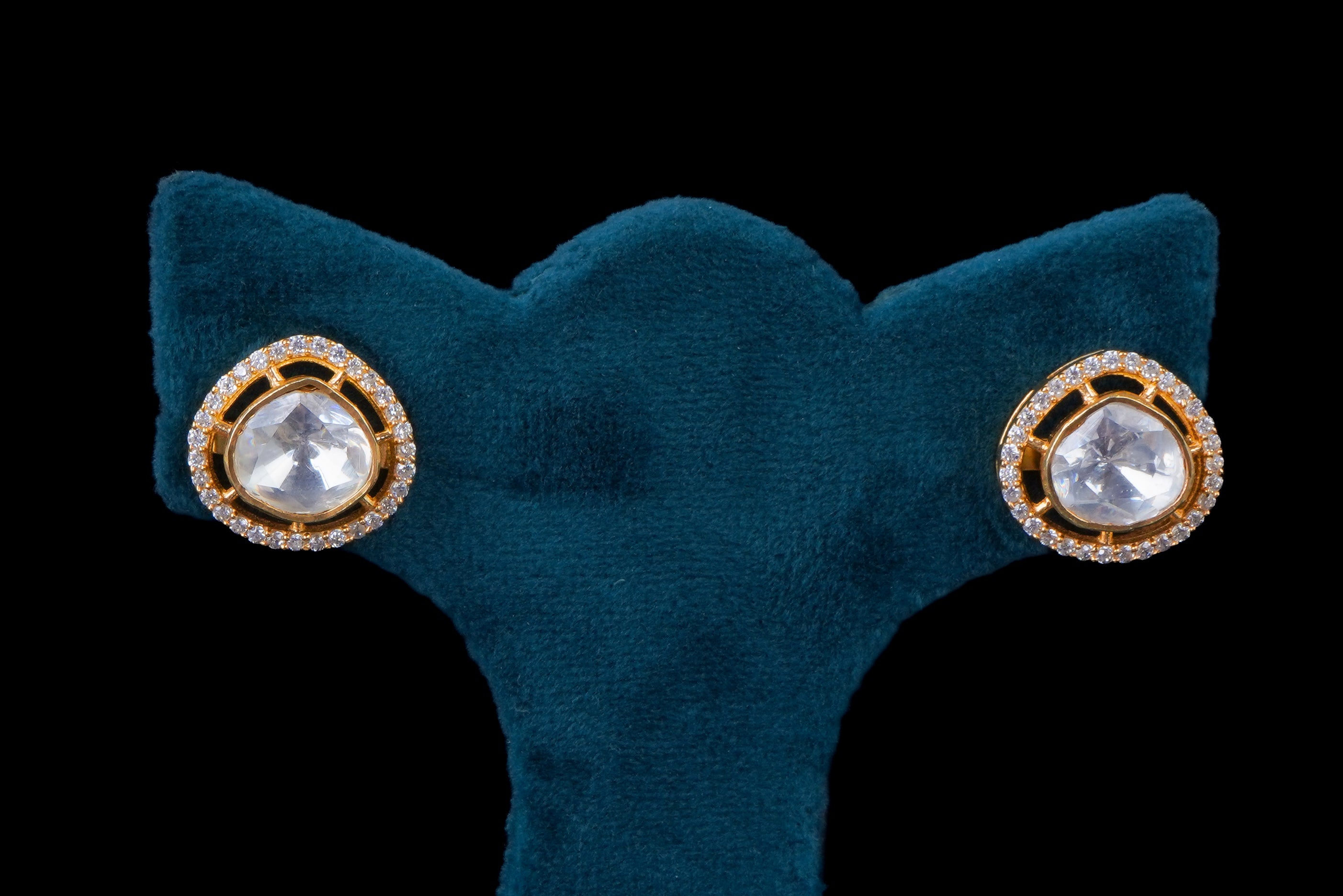 Diamond Dazzle Polki Necklace Set