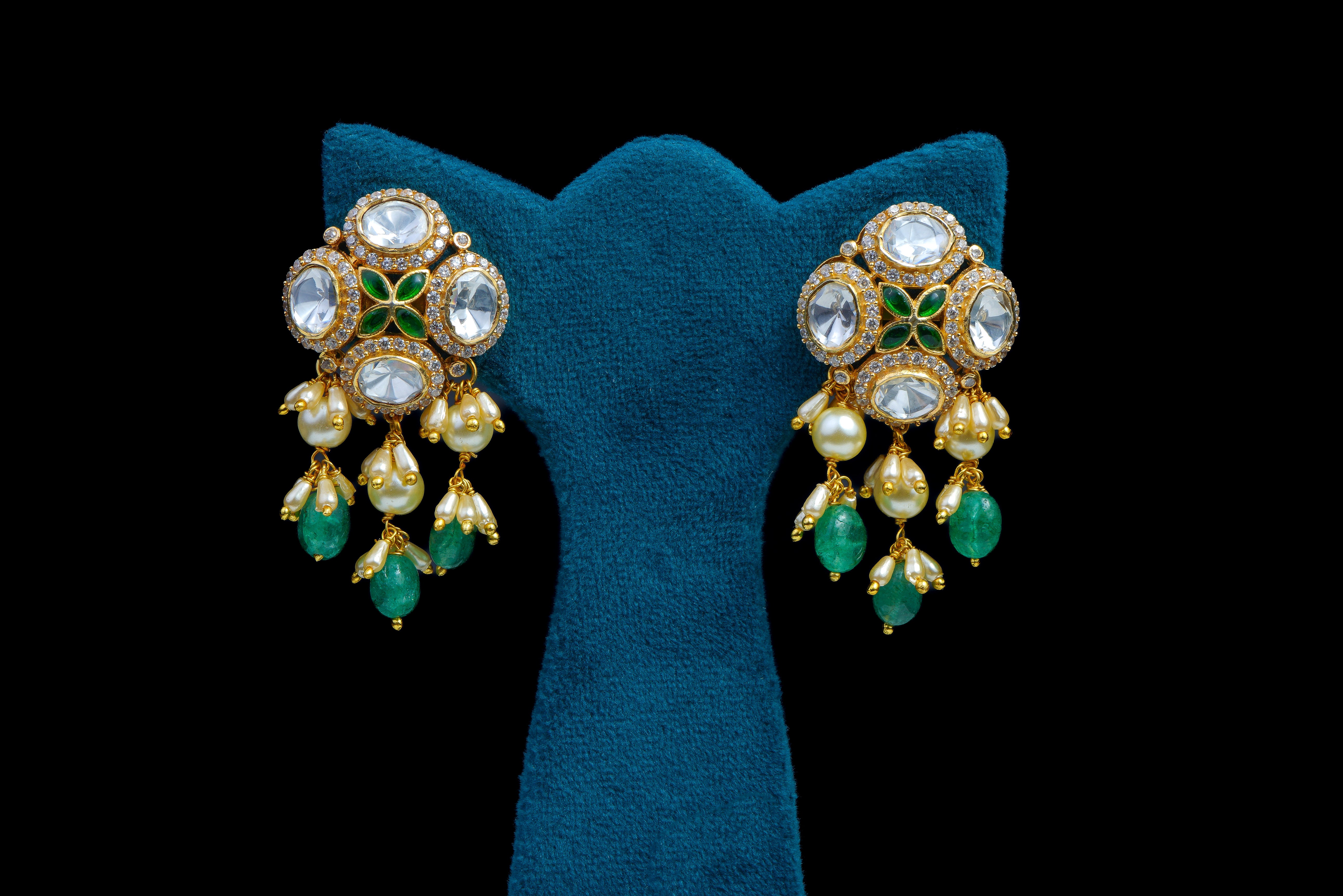 Panna Polki Luxe Necklace Set