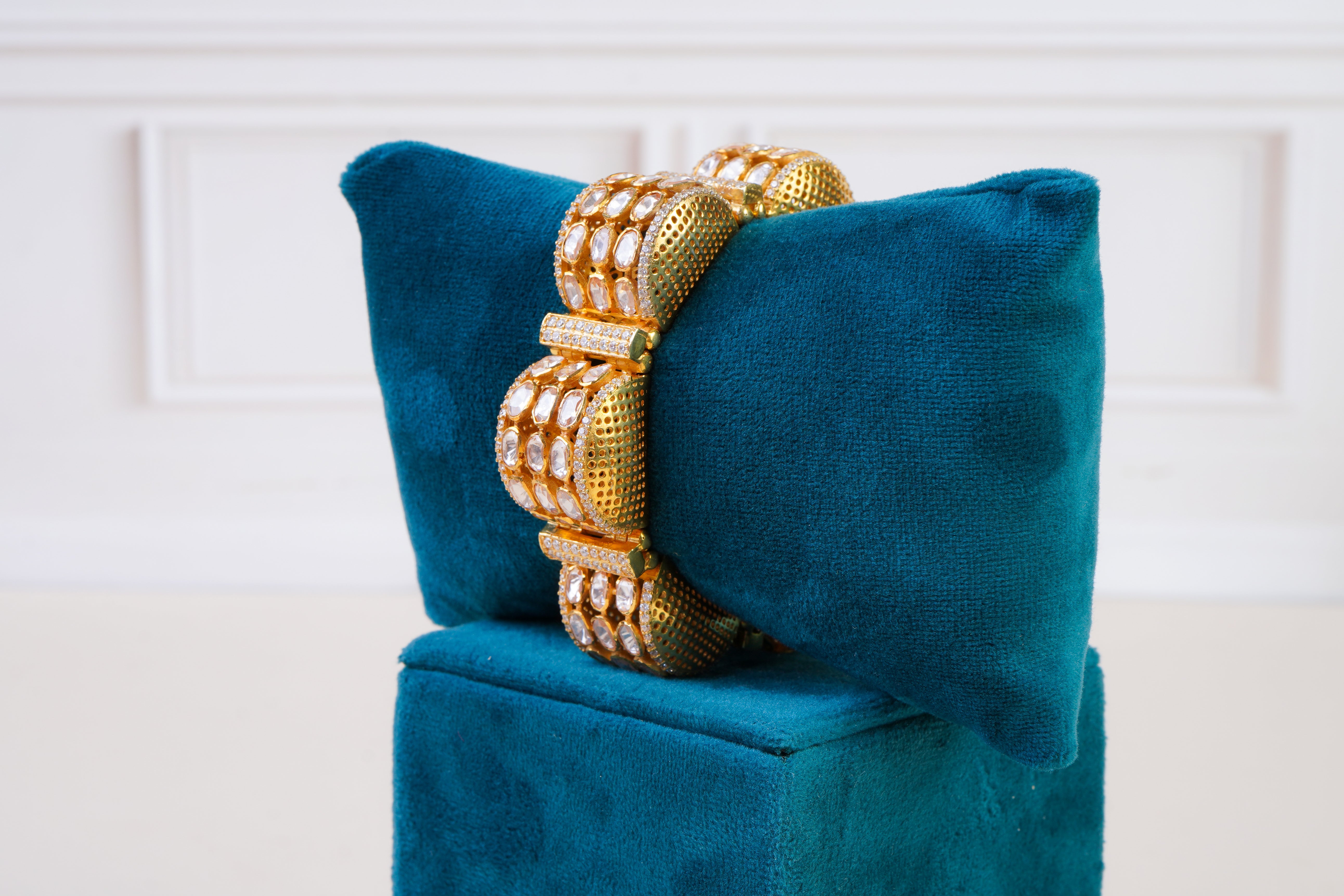 Royal Kundan Statement Bracelet