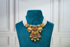 Heritage Silver Jewellery Set with Timeless Elegance