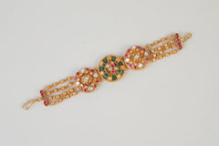 Royal Kundan Heritage Statement Bracelet