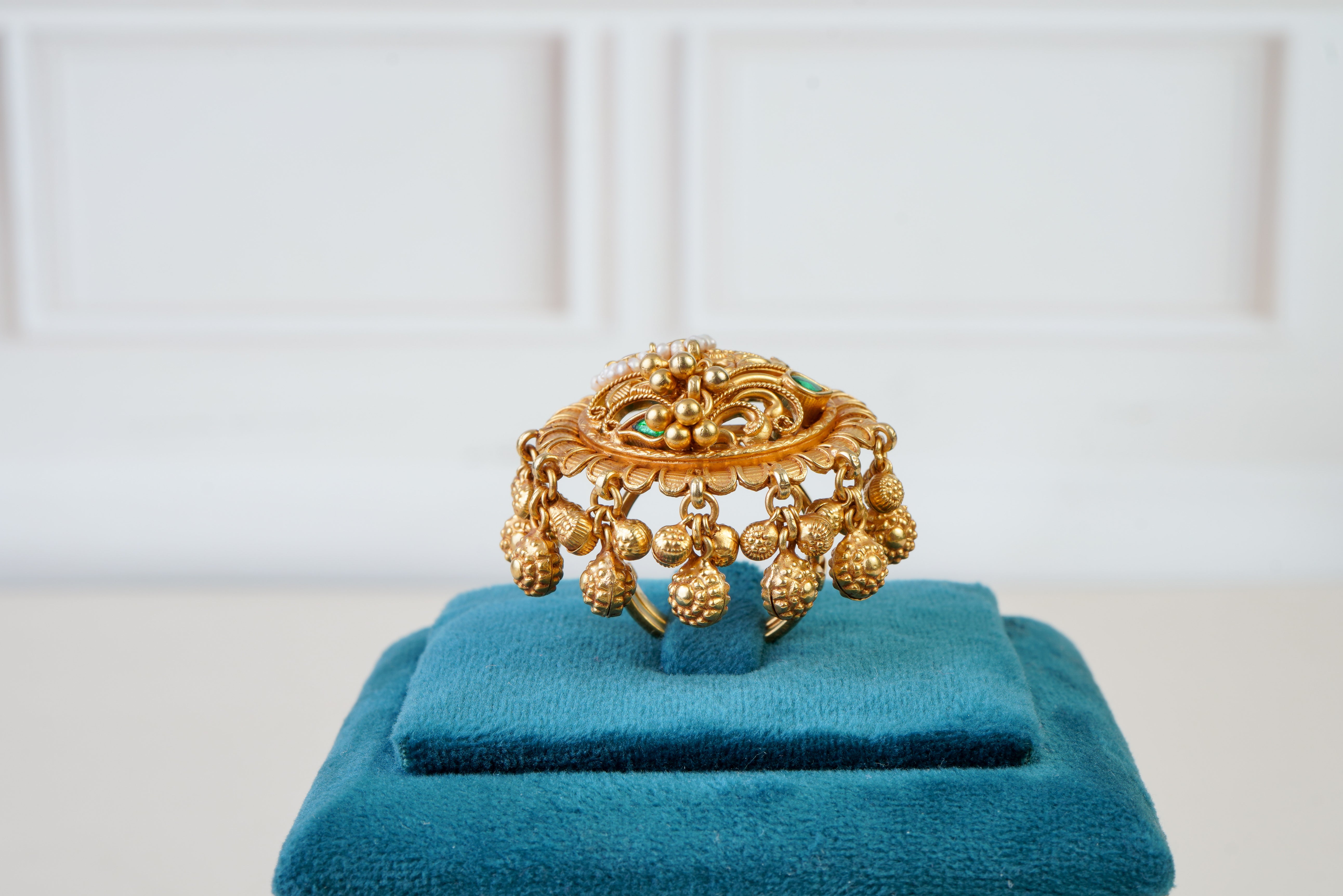 Antique Jadau Dome Statement Ring