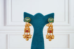 Heritage Temple Kundan Choker Set