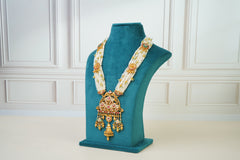 Royal Pearl & Kundan Bridal Necklace Set